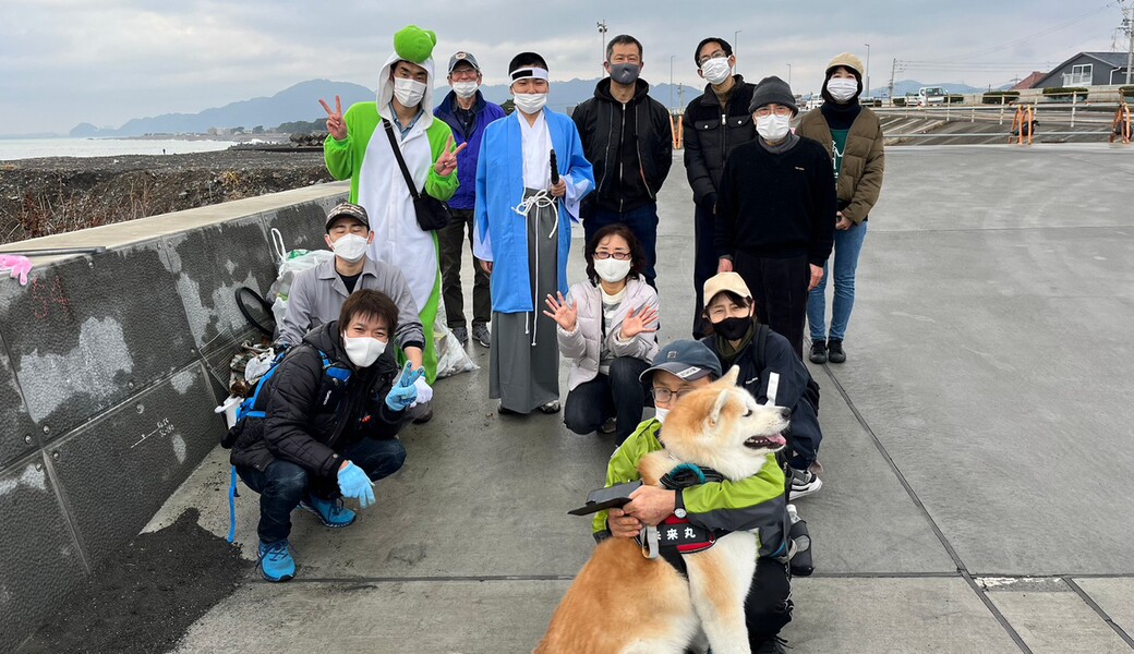 グリーンバード静岡 海岸ごみ拾い(高松海岸) アイキャッチ