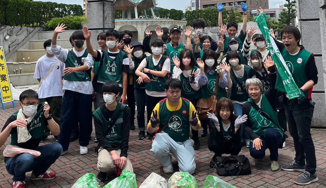 グリーンバード静岡 街中おそうじ レポート