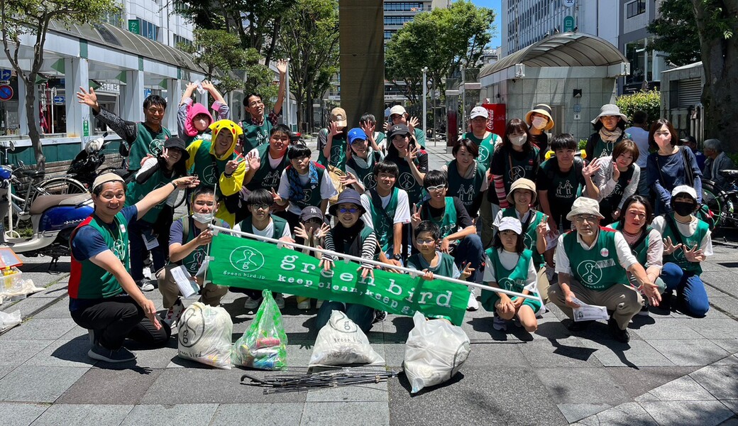 グリーンバード静岡 街中おそうじ レポート