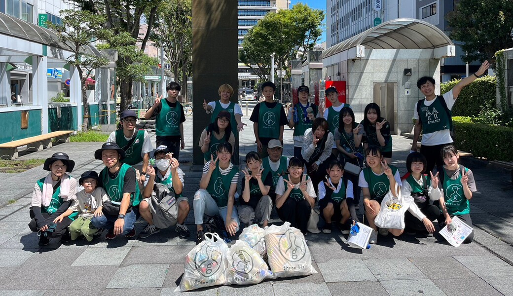 グリーンバード静岡 街中おそうじ レポート