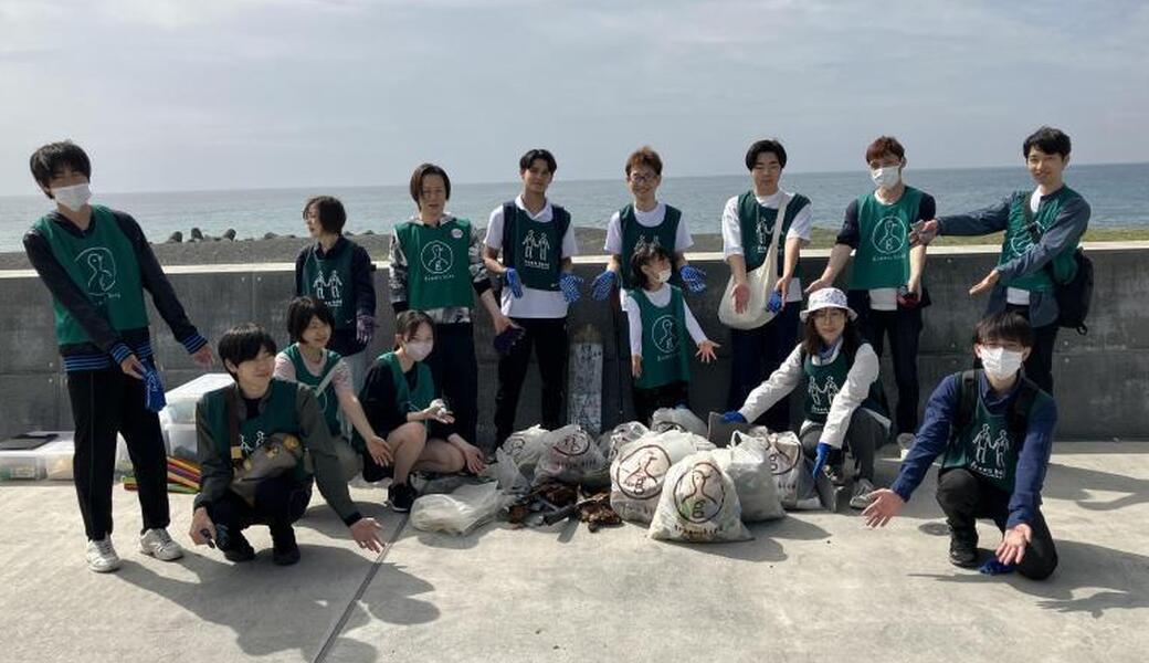 グリーンバード静岡 海岸ごみ拾い(高松海岸) レポート