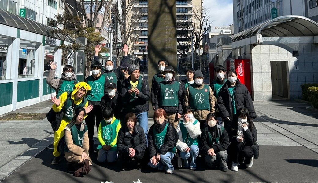 グリーンバード静岡 街中おそうじ レポート