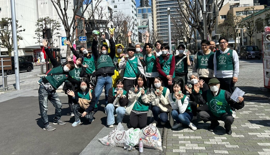 グリーンバード静岡 街中おそうじ レポート