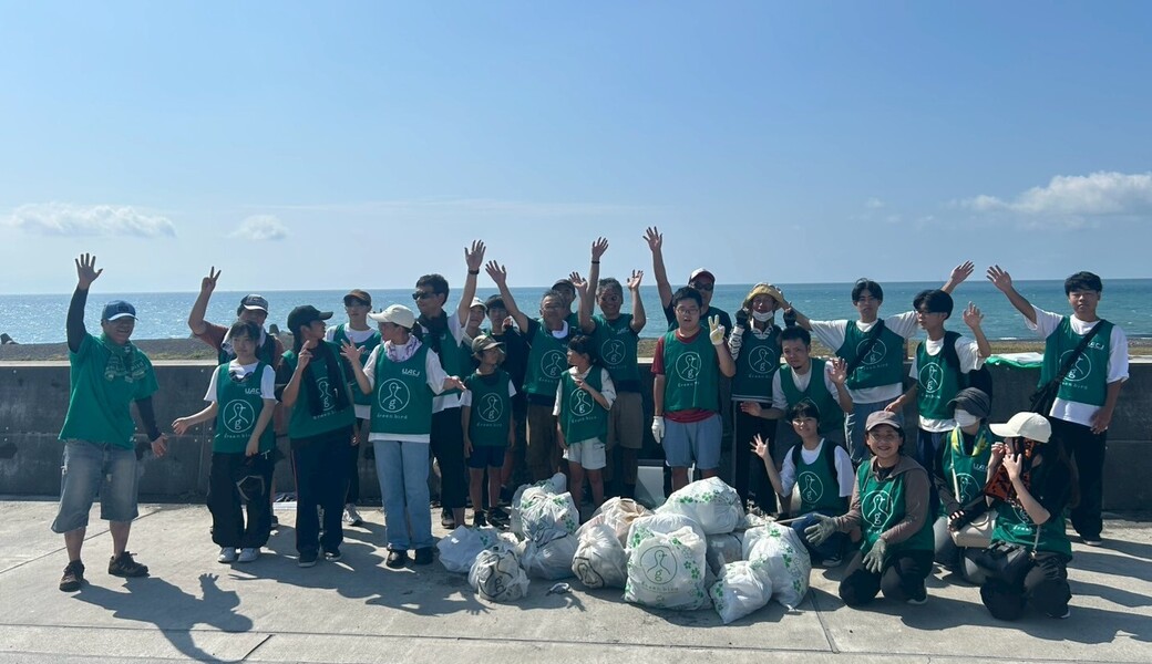 グリーンバード静岡 海岸ごみ拾い(高松海岸) レポート