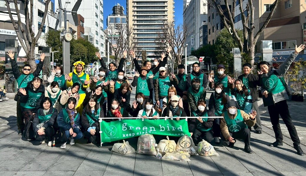 グリーンバード静岡 街中おそうじ レポート