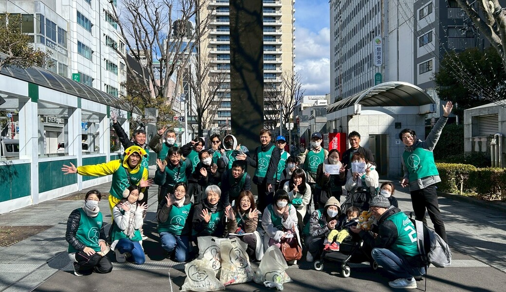 グリーンバード静岡 街中おそうじ レポート