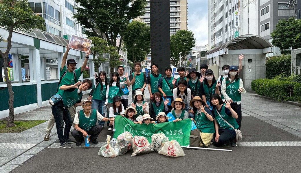 グリーンバード静岡 街中おそうじ レポート