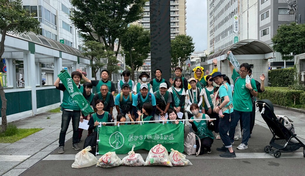 グリーンバード静岡 街中おそうじ レポート