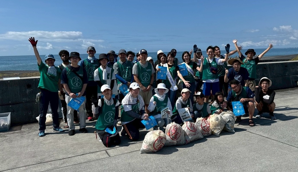 グリーンバード静岡 海岸ごみ拾い(高松海岸) レポート