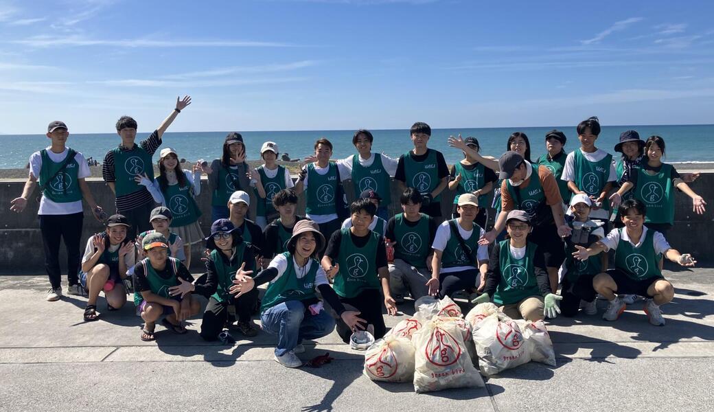 グリーンバード静岡 海岸ごみ拾い(高松海岸) レポート