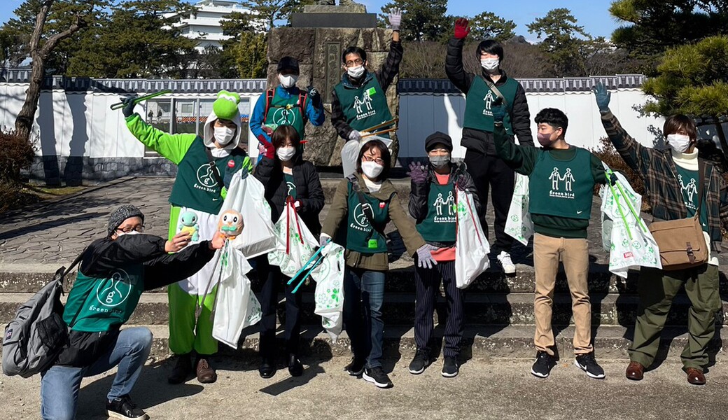 グリーンバード静岡 街中おそうじ レポート
