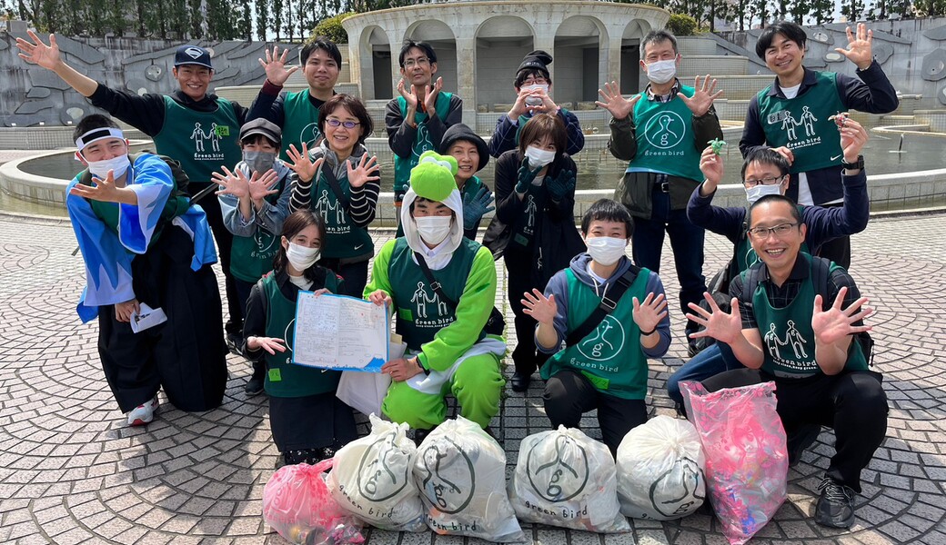 グリーンバード静岡 街中おそうじ レポート