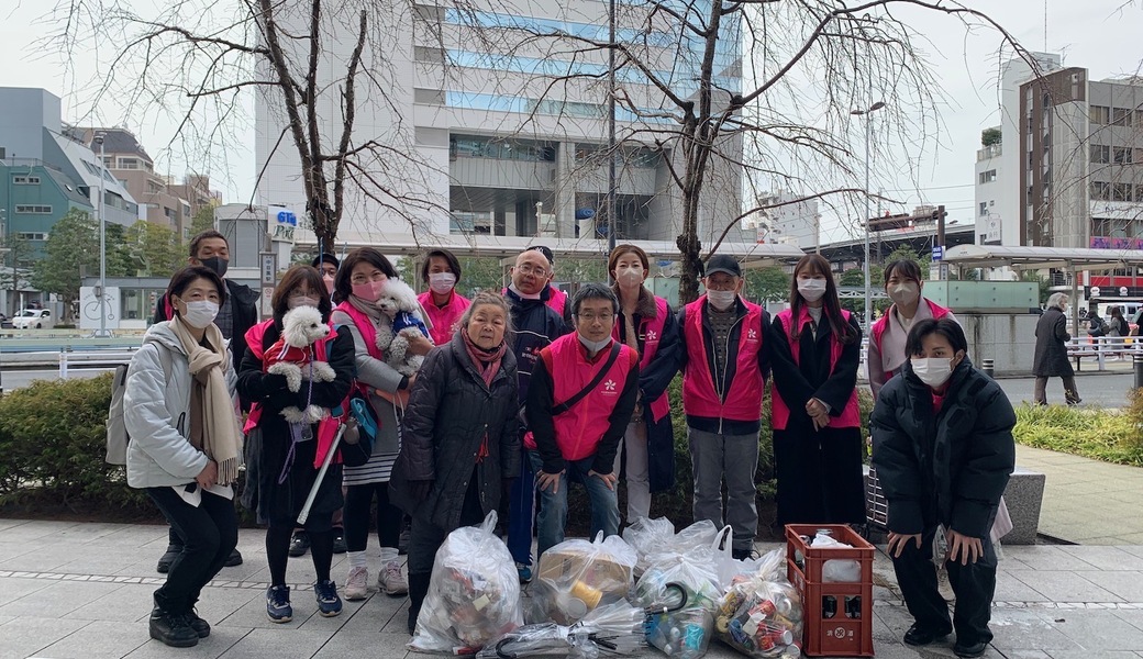 中目黒村美化委員会の定期清掃にペットと一緒に参加しよう！ レポート