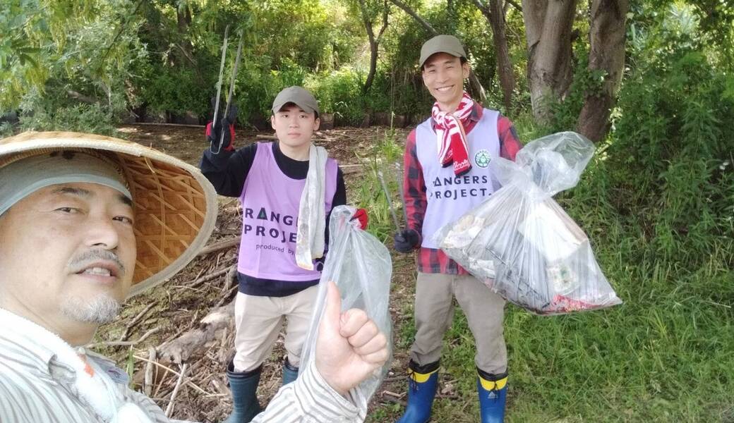 庭窪ワンド周辺の清掃(BLUE SANTA 2025) アイキャッチ