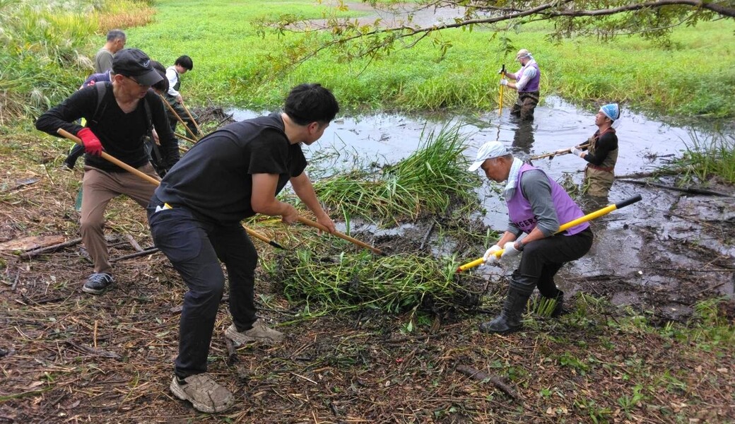庭窪ワンド周辺の清掃 アイキャッチ