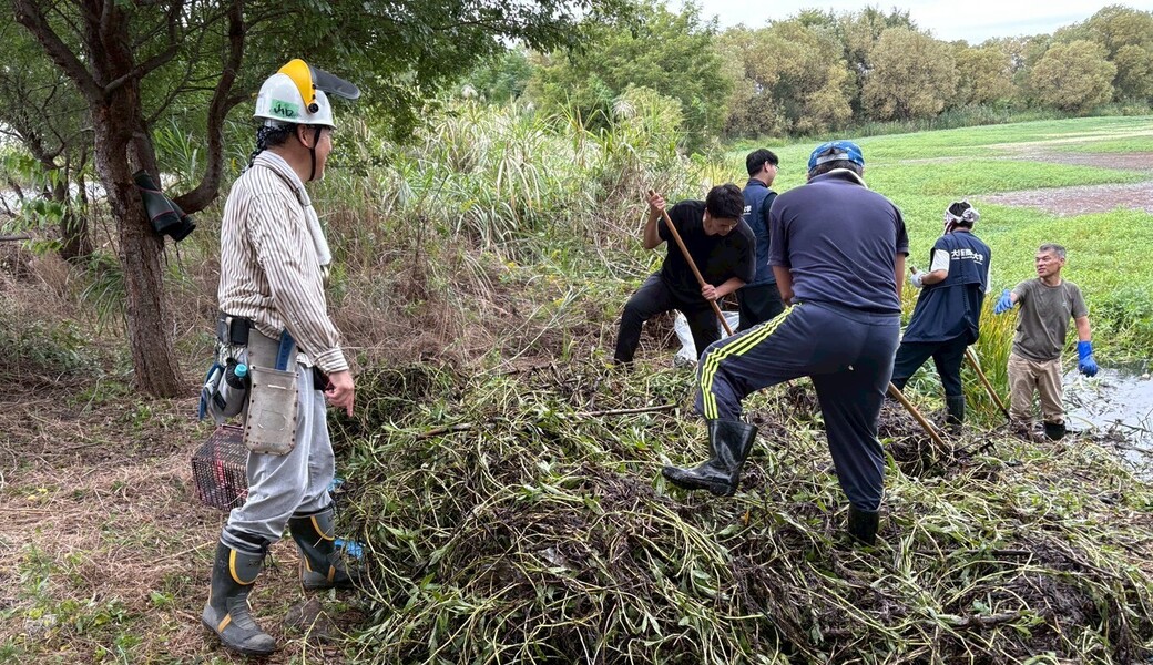 庭窪ワンド周辺の清掃 アイキャッチ