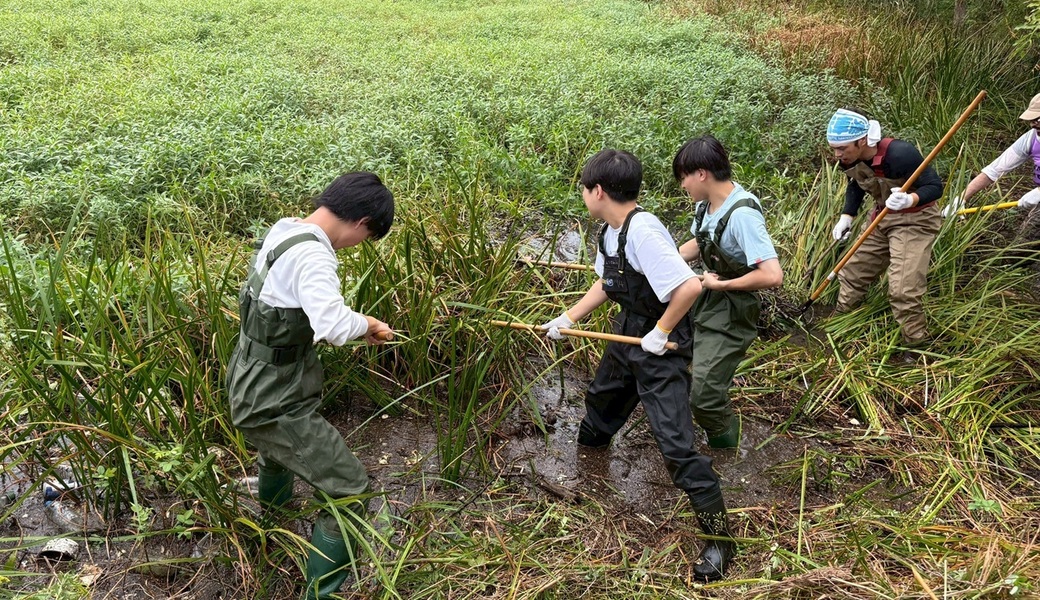 庭窪ワンド周辺の清掃 アイキャッチ