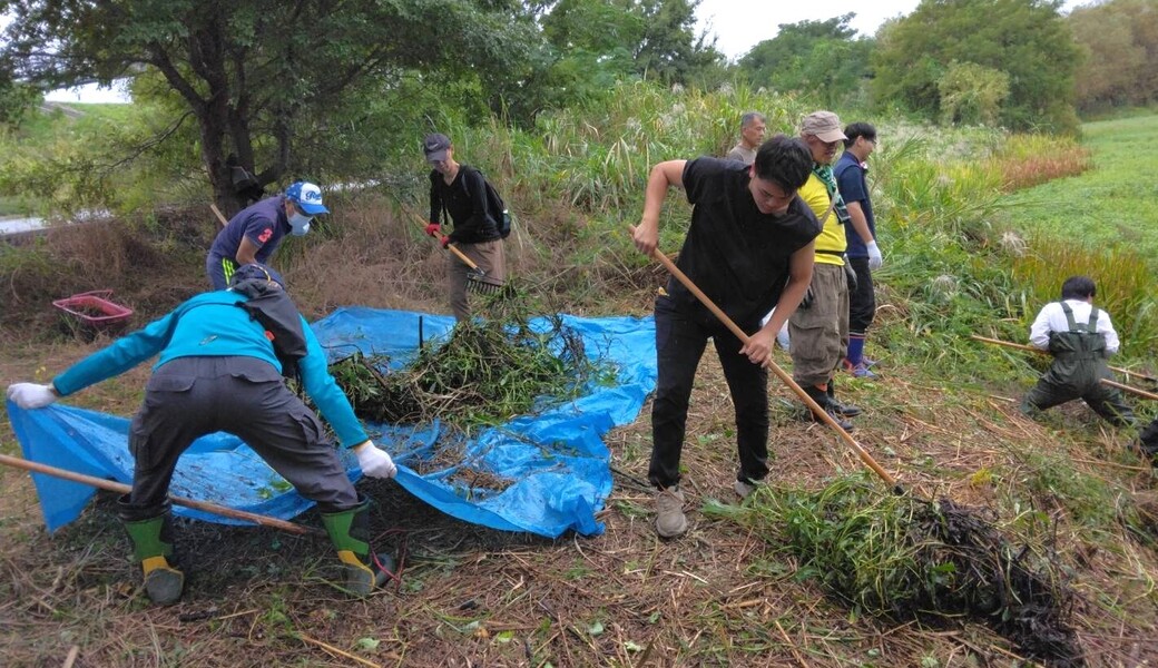 庭窪ワンド周辺の清掃 アイキャッチ