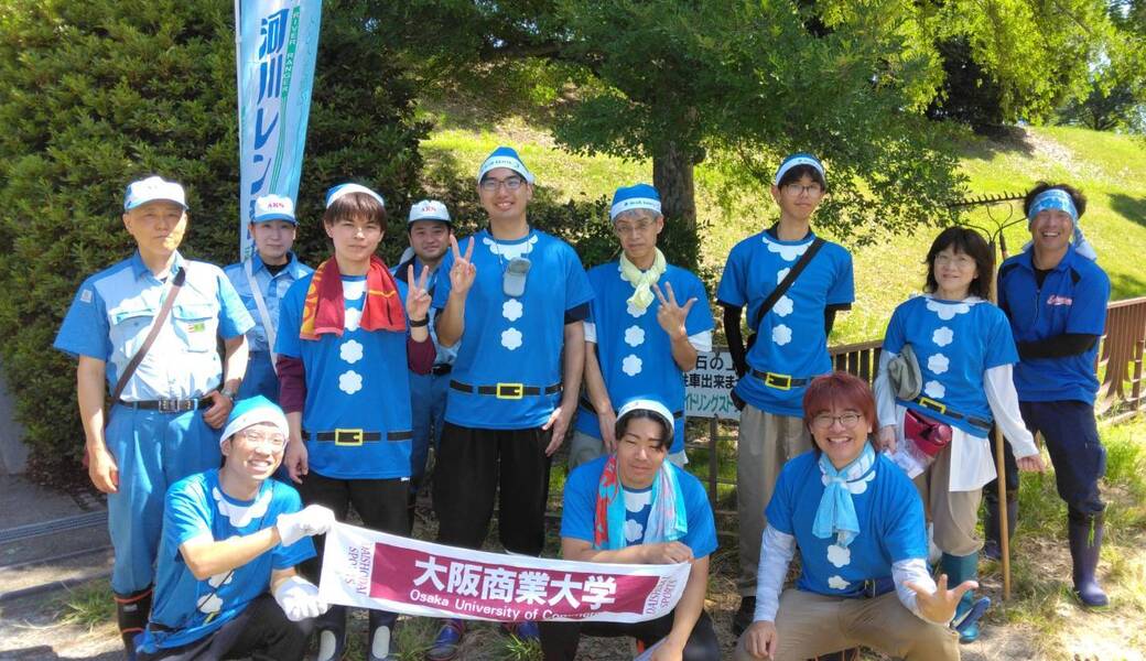 庭窪ワンド周辺の清掃(BLUE SANTA 2025) レポート