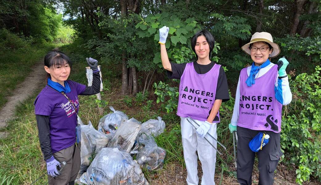 庭窪ワンド周辺の清掃 レポート