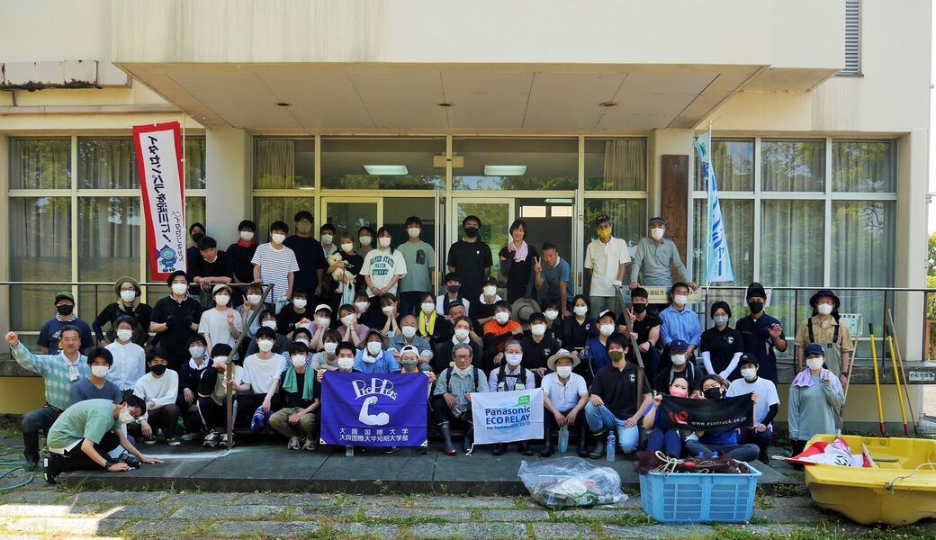 庭窪ワンド周辺の清掃 レポート