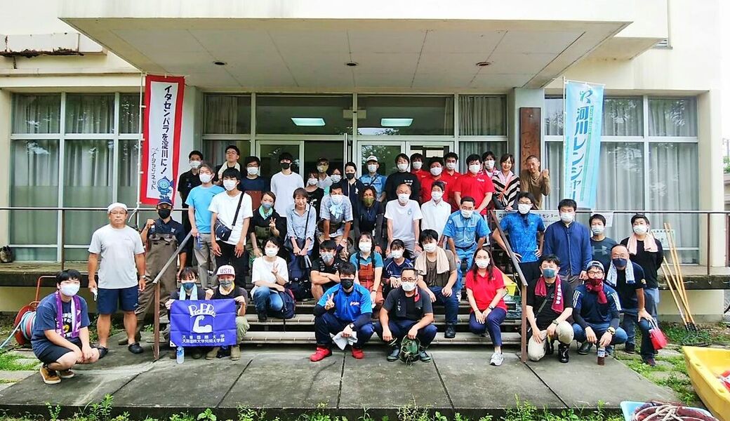 庭窪ワンド周辺の清掃 レポート