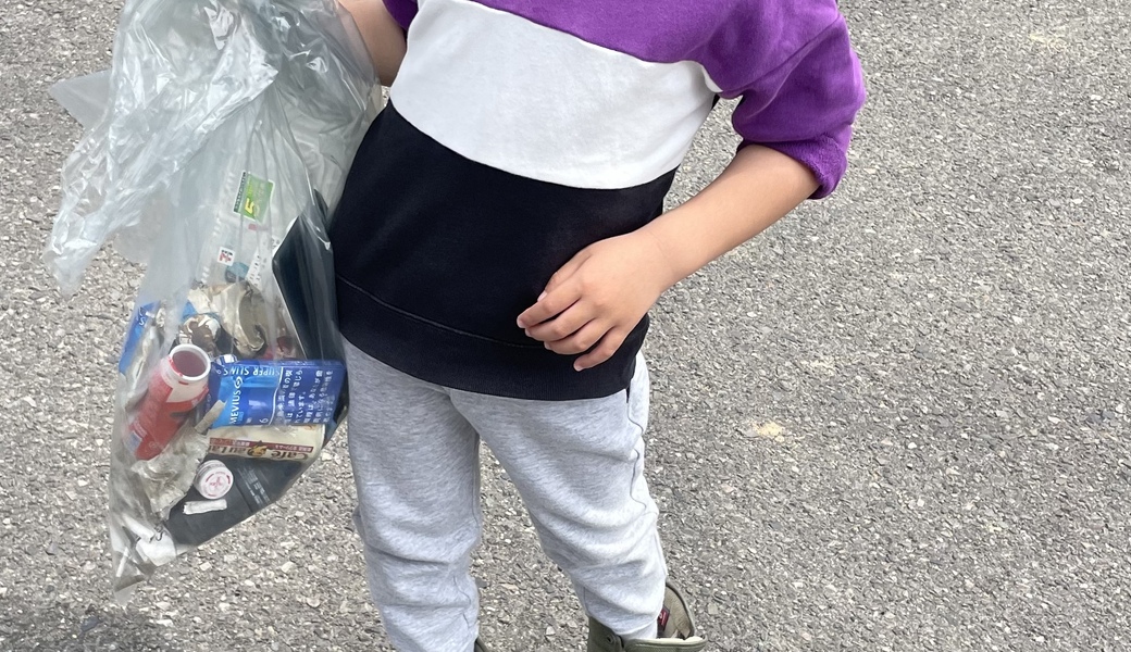 お散歩ゴミ拾い レポート