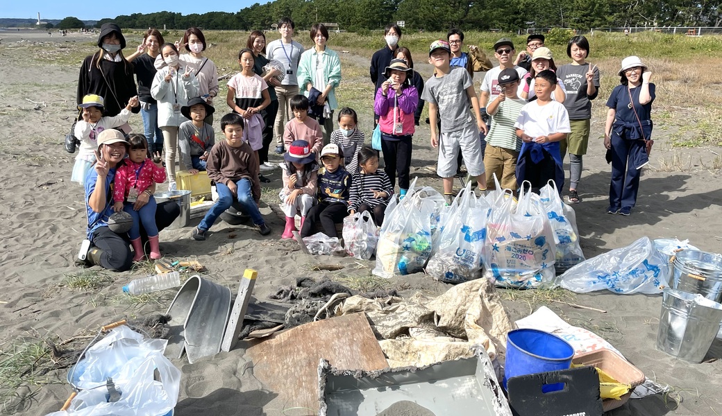 海をまもろう。ビーチクリーン。 レポート