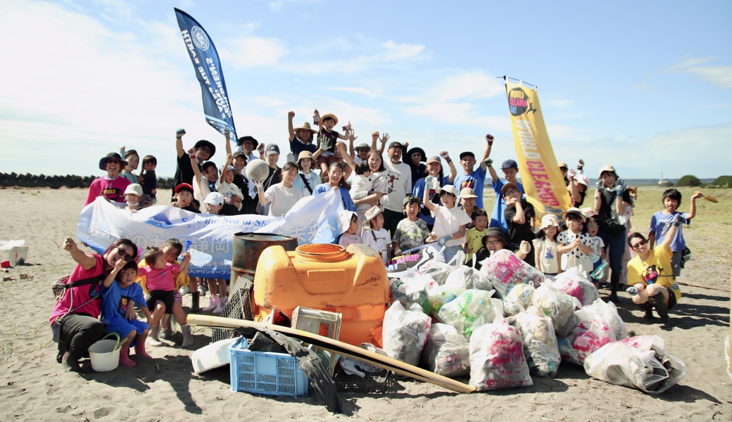 海をまもろうEnglish Beach Cleanup!　World Cleanup Day! レポート