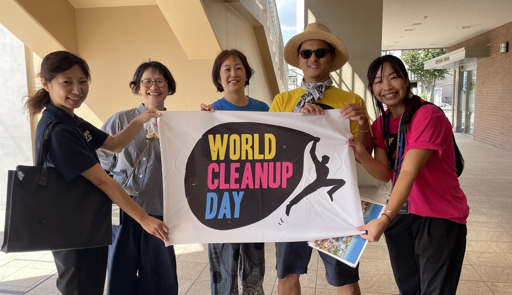 つむぎCAFE×海をまもろう。 レポート