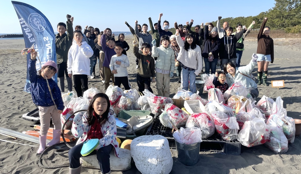 海をまもろうビーチクリーン 【2026拾い初め】 レポート