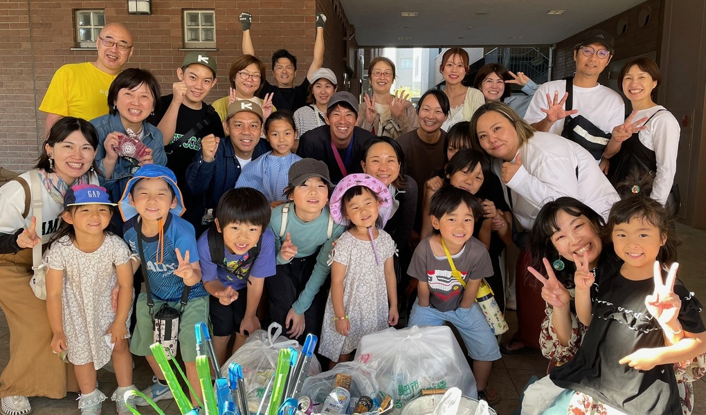 大人のごみ拾いVol4 レポート