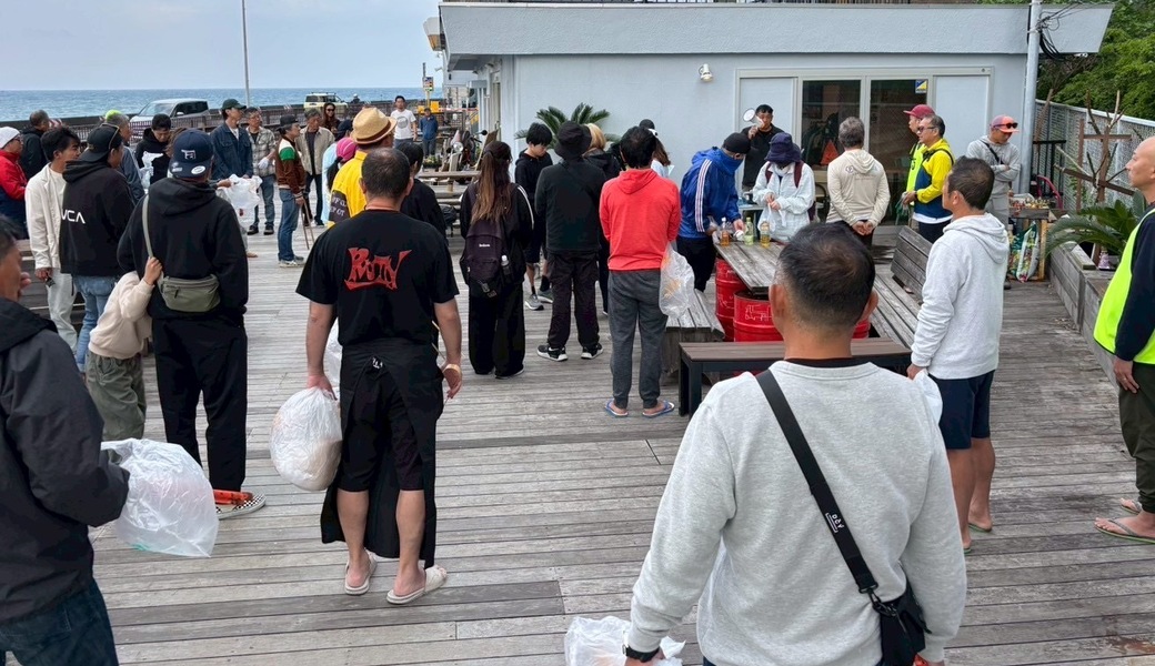 735styleビーチクリーン レポート