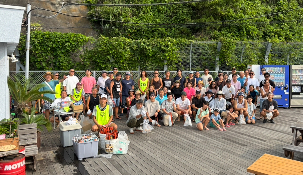 735styleビーチクリーン レポート