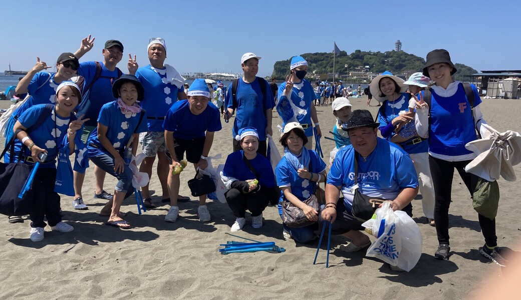 鵠沼海岸ビーチクリーン アイキャッチ