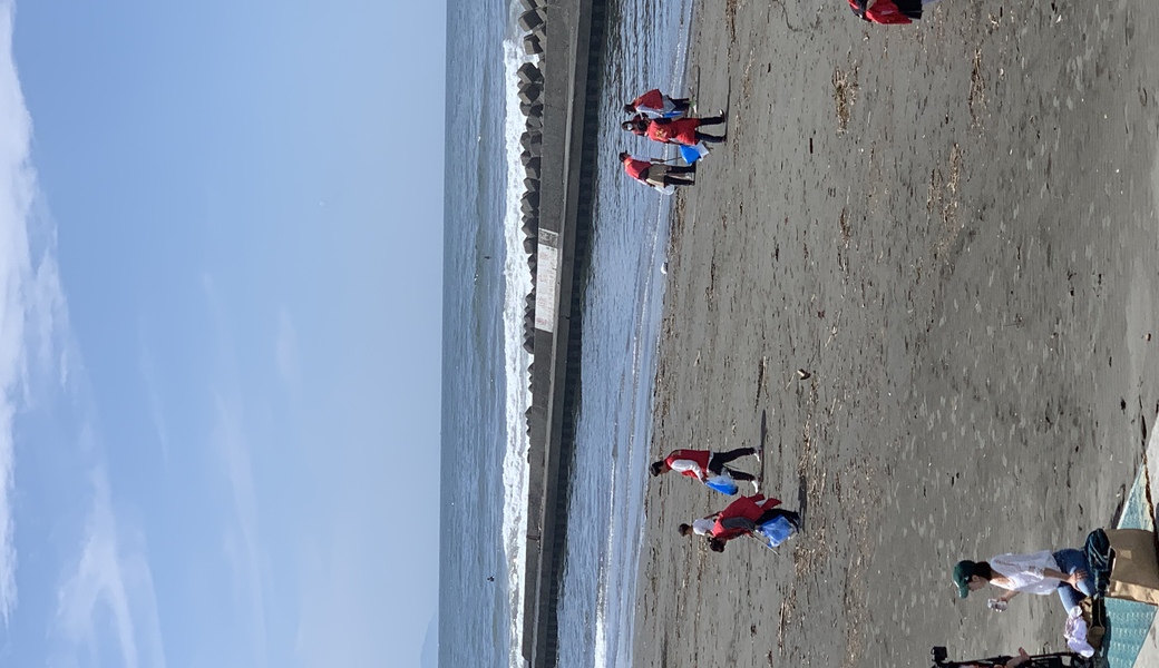 鵠沼海岸ビーチクリーン レポート