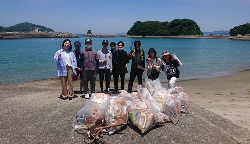 辰ノ口海岸　ゴミ拾い活動 アイキャッチ