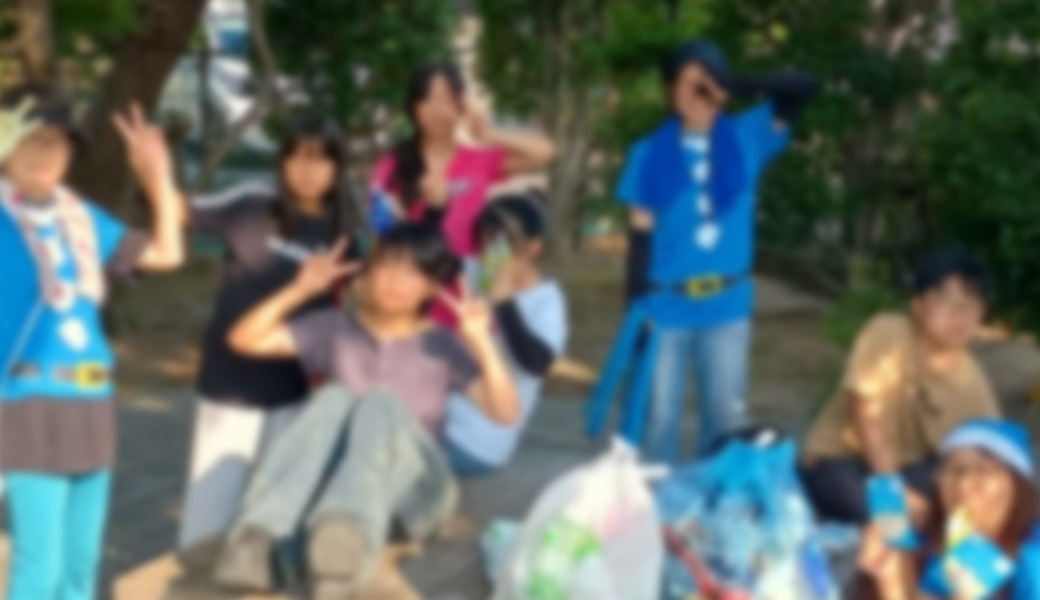 おむすび早朝ごみひろい レポート