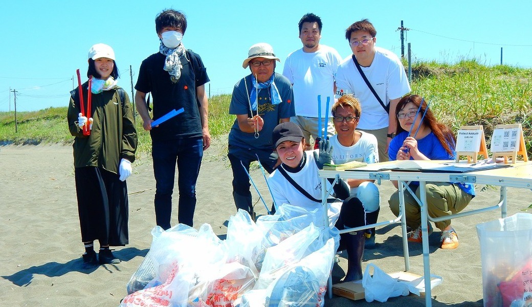 Protect Hokkaido 春のゴミ拾い＠あそびーち石狩 レポート