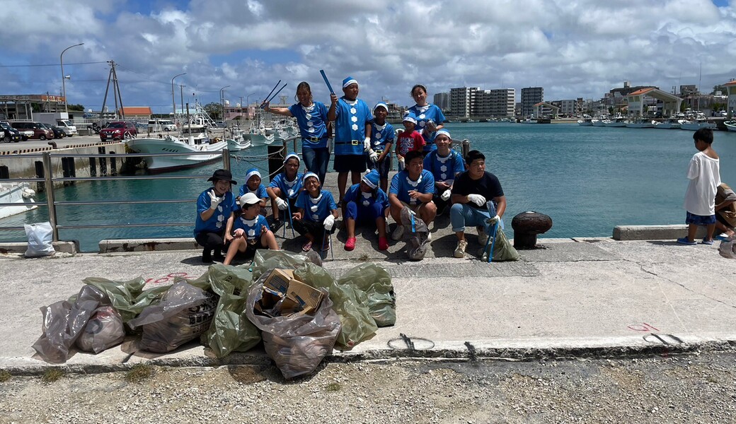 いとまーるゴミ拾い大作戦【ブルーサンタ2023】 レポート