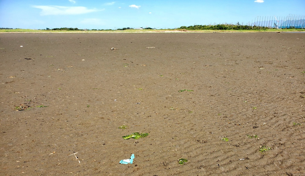 家族でビーチクリーン レポート