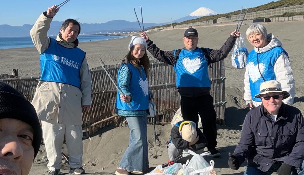 【クリーンナップフロンティア】茅ケ崎西浜ビーチクリーン（2025/12/28） レポート