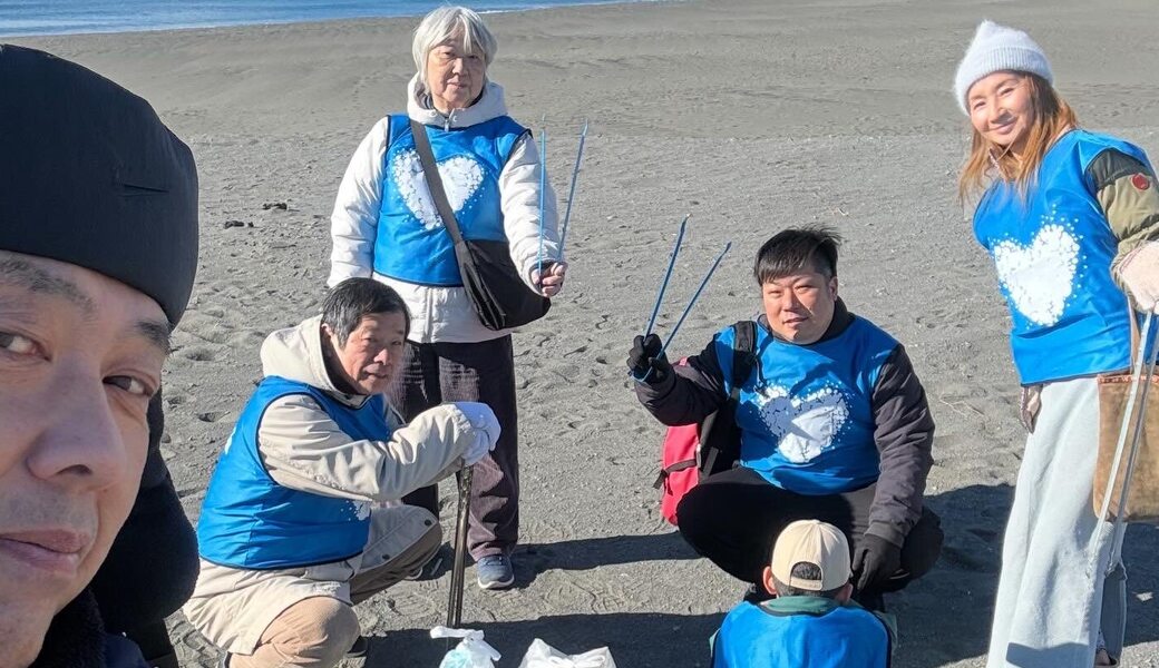 【クリーンナップフロンティア】茅ケ崎西浜ビーチクリーン（2026/01/25） レポート