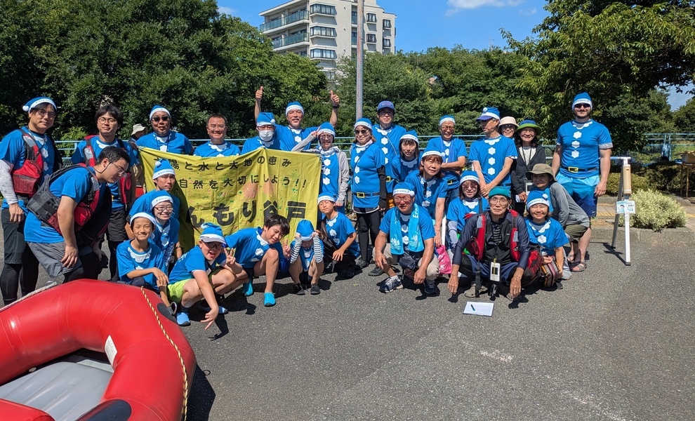 BLUS SANTA クリーンアップたまがわ レポート