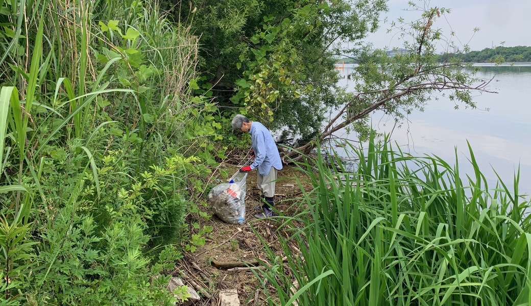 7月度「庭窪ワンド保全活動」 ブルーサンタ2025！ アイキャッチ