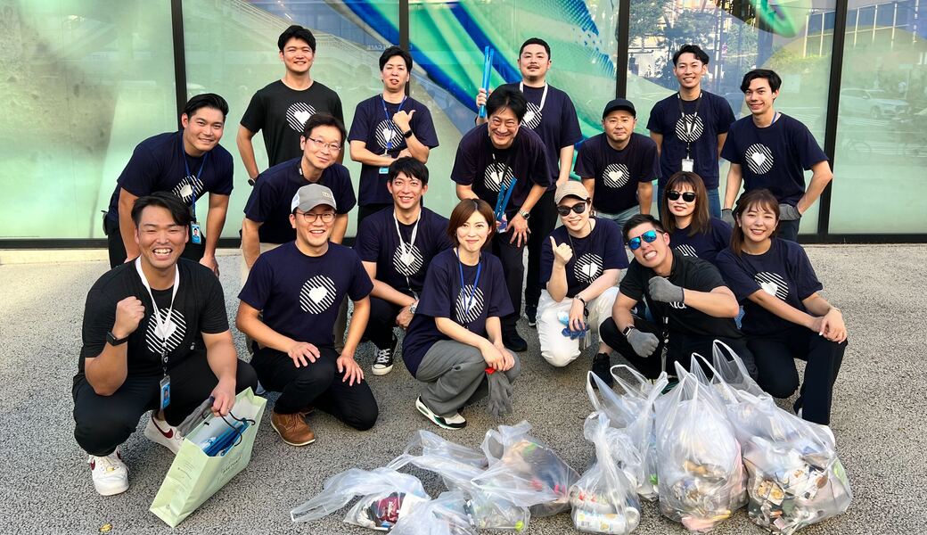 ［Okta for Good］渋谷宮下パーク周辺ゴミ拾い レポート