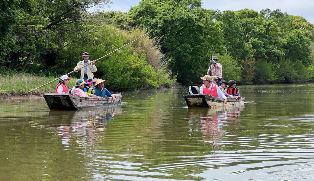 第71回 紀伊半島みる観る探検隊「志原川に“あつまろらい” ～癒しの舟下りと里山巡り～」 レポート