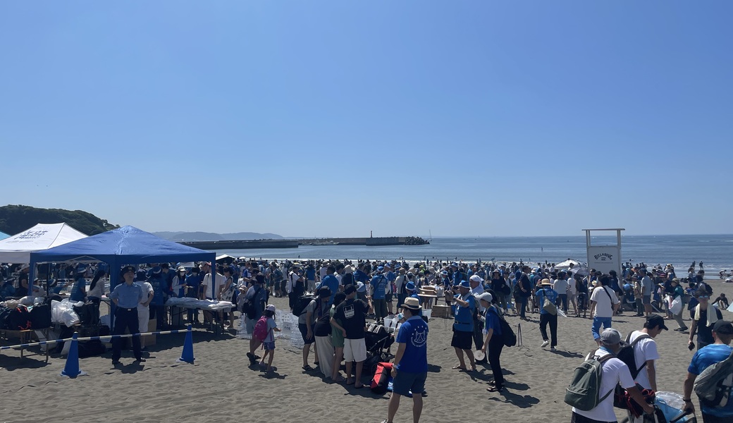 ブルーサンタ2023@江の島（第189回海さくらゴミ拾い） レポート