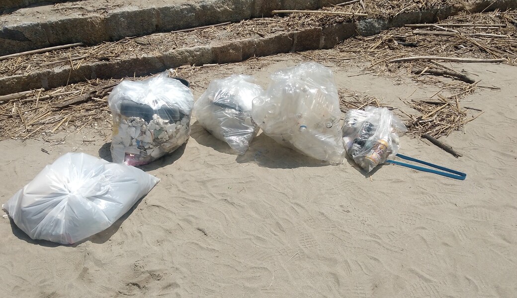 海ゴミクリーンアップ・ボランティアin海津寺 レポート