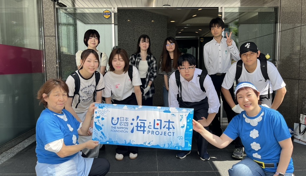 BLUE SANTA2026 横浜すきっぷ保育園横浜駅きた東口～青木橋クリーン レポート
